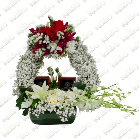 The Garden Channel flower arrangement