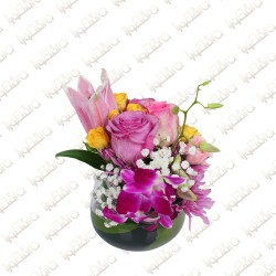 Petite flower arrangement