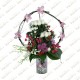 Exotic flower arrangement