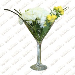 Serene White flower arrangement