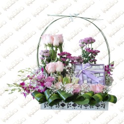 Lavander grace arrangement