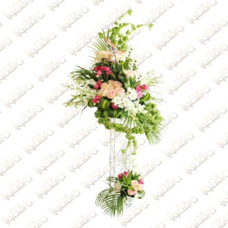 Love tower Flower Arrangement