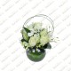 Bloom in white arrangement